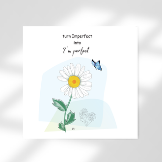 I'm Perfect Pack of 10 Folded Cards (1 type) (premium envelopes)
