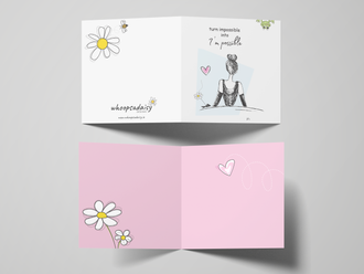 I'm Possible Square Pack of 10 Folded Cards (1 type)  (premium envelopes)
