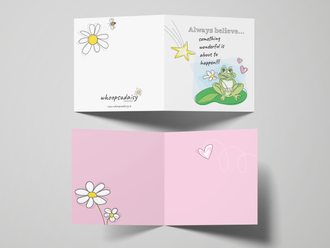 Always Believe Pack of 10 Folded Cards (1 type)  (premium envelopes)