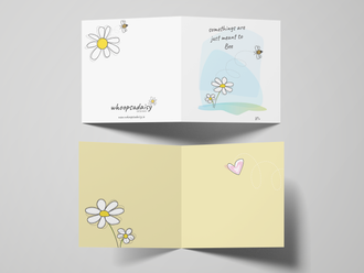 Meant to Bee Pack of 10 Folded Cards (1 type) (premium envelopes)