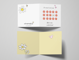Meant to be loved Pack of 10 Folded Cards (1 type) (premium envelopes)