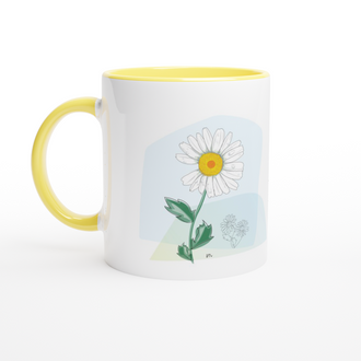 I'm Perfect White 11oz Ceramic Mug with Color Inside