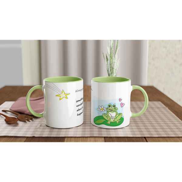 Always Believe Ceramic Mug with Color Inside