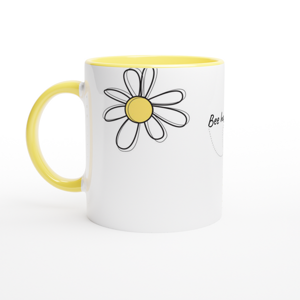 Bee Happy Ceramic Mug