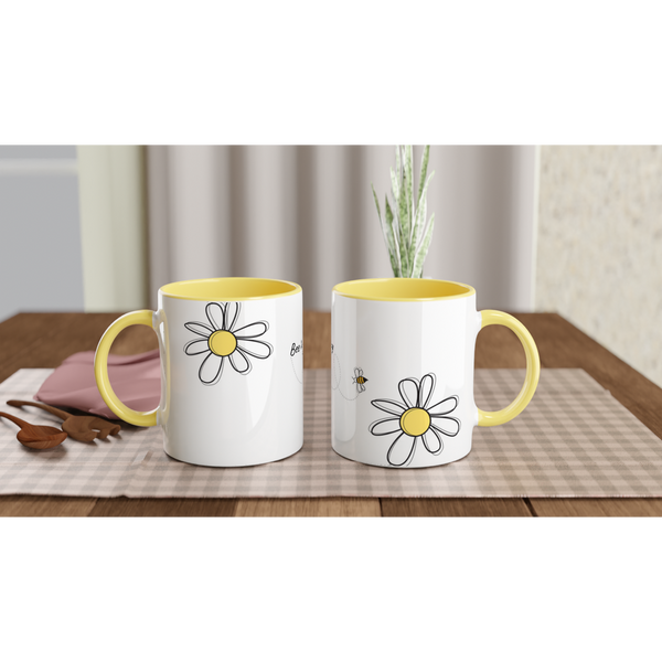 Bee Happy Ceramic Mug