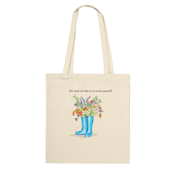 Its never too late! Premium Tote Bag