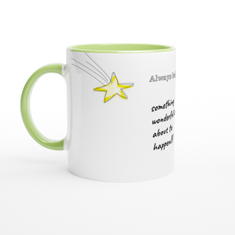 Always Believe Ceramic Mug with Color Inside