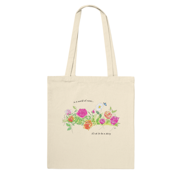 Its ok to be a daisy - Premium Tote Bag